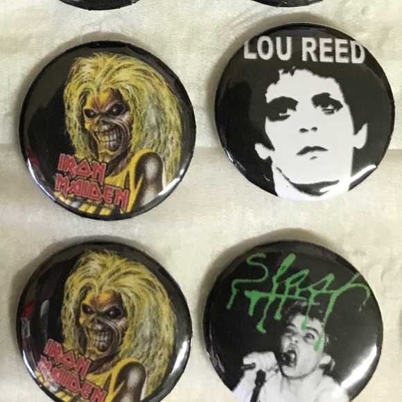 Vintage Punk Rock Pins - Picture 14 of 15